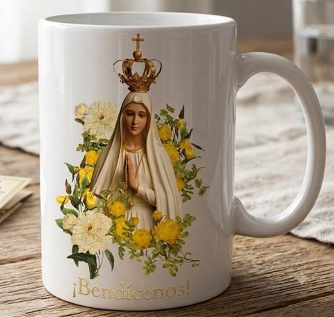 imagen taza Virgen de Fátima